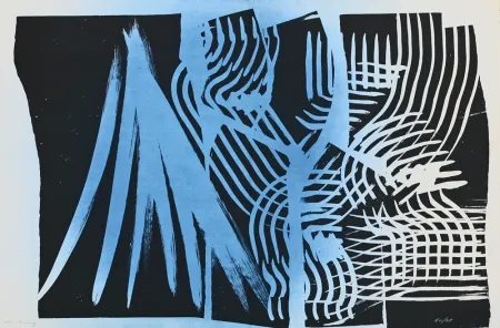 Litografía Hartung - Farandole XI