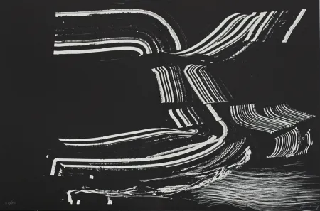 Litografía Hartung - Farandole XIV