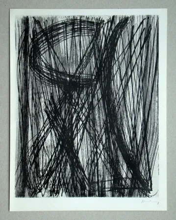 Serigrafía Hartung - G 17 - 1953