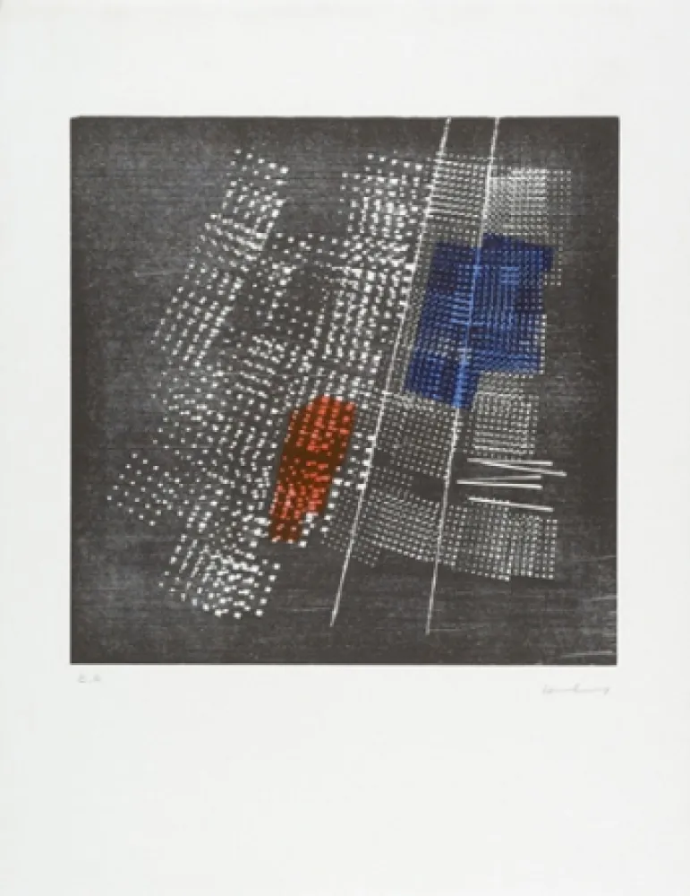 Grabado En Madera Hartung - H-10