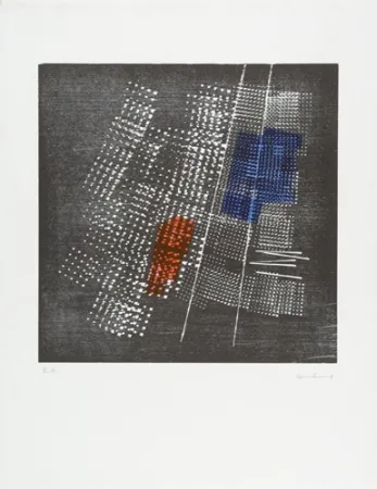 Grabado En Madera Hartung - H-10