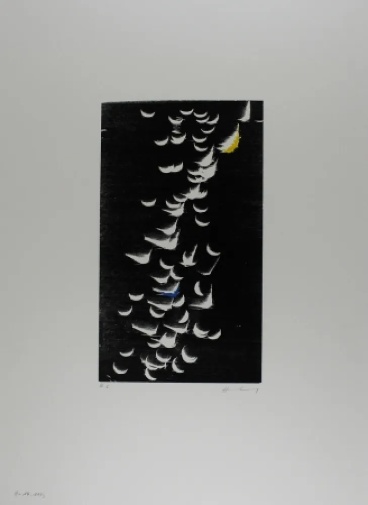 Grabado En Madera Hartung - H-14