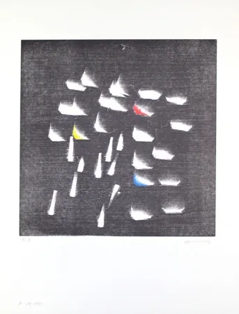 Grabado En Madera Hartung - H-19