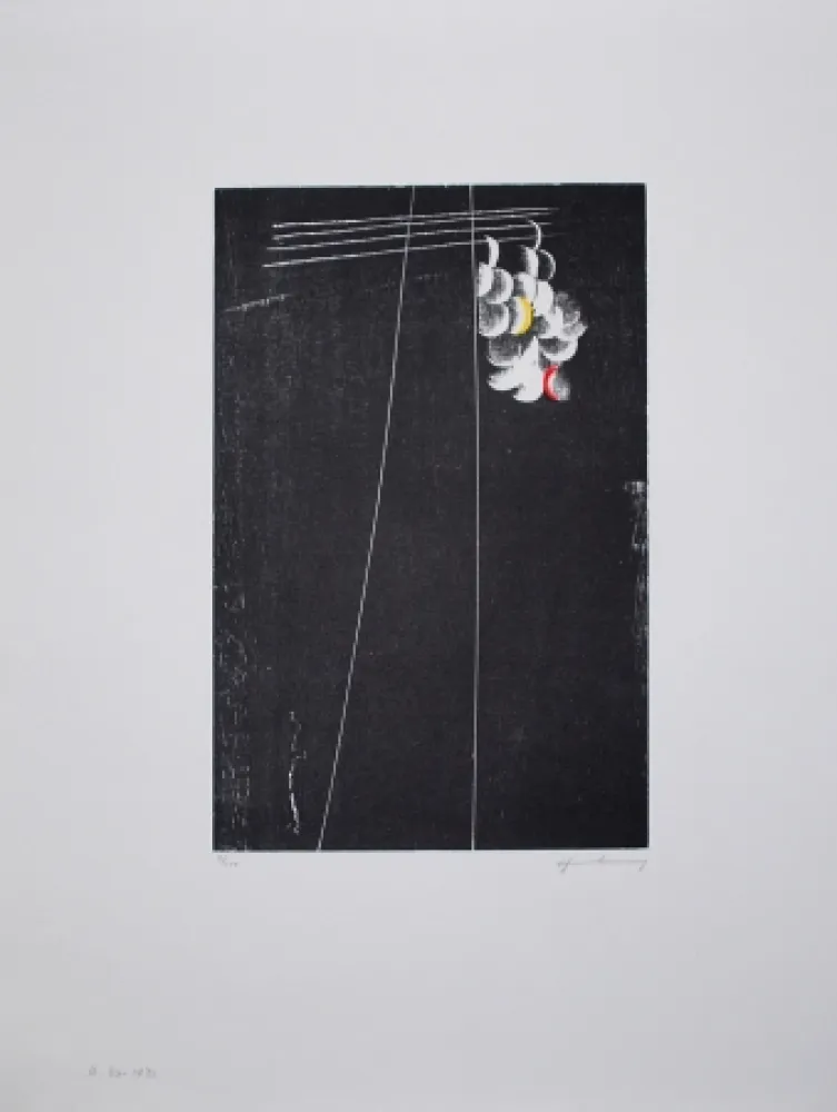 Grabado En Madera Hartung - H-20