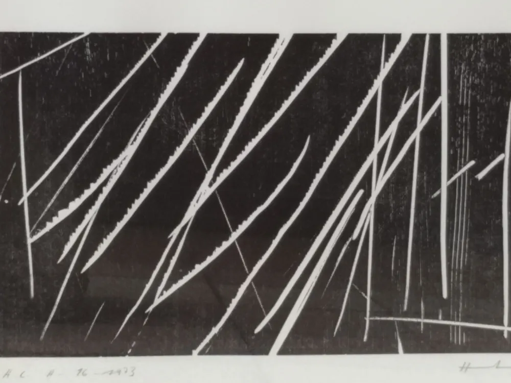 Litografía Hartung - H16