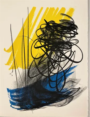 Litografía Hartung - Hommage à San Lazzaro