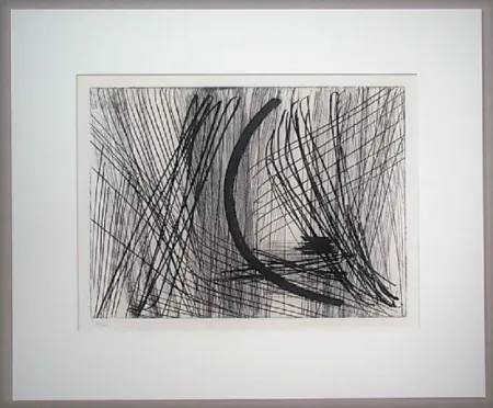 Aguafuerte Y Aguatinta Hartung - Komposition G.23