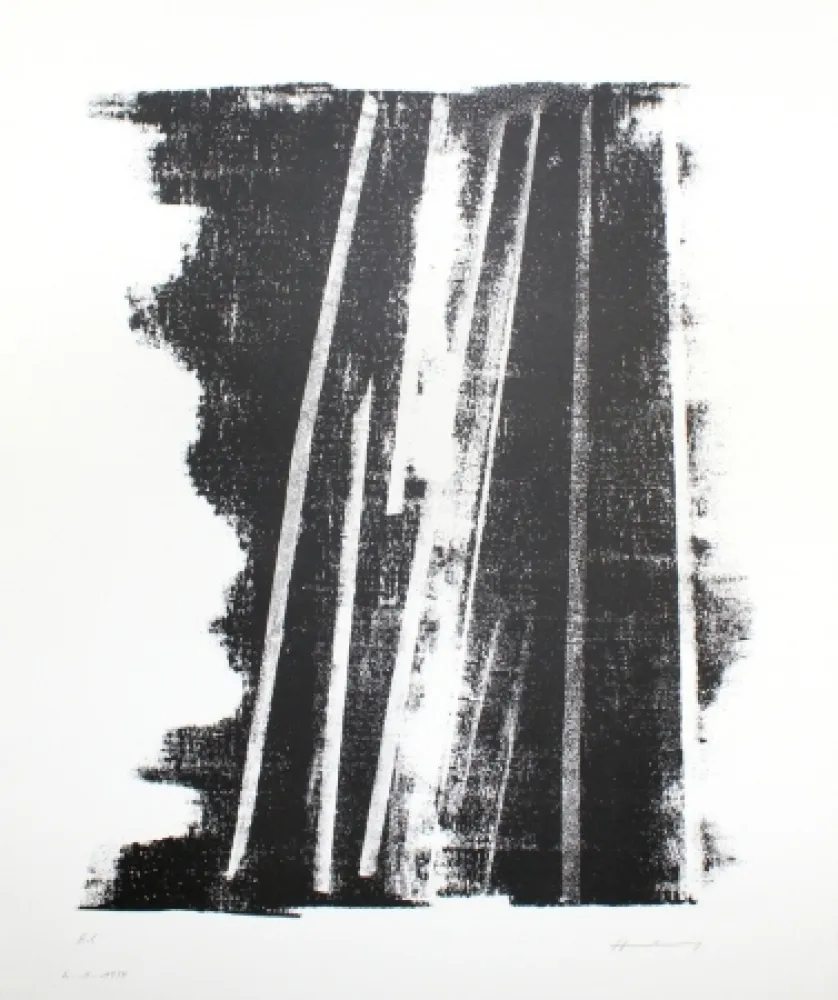 Litografía Hartung - L-1