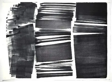 Litografía Hartung - L-12