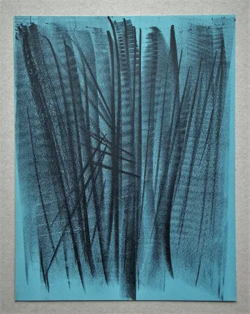 Litografía Hartung - L 127, 1964