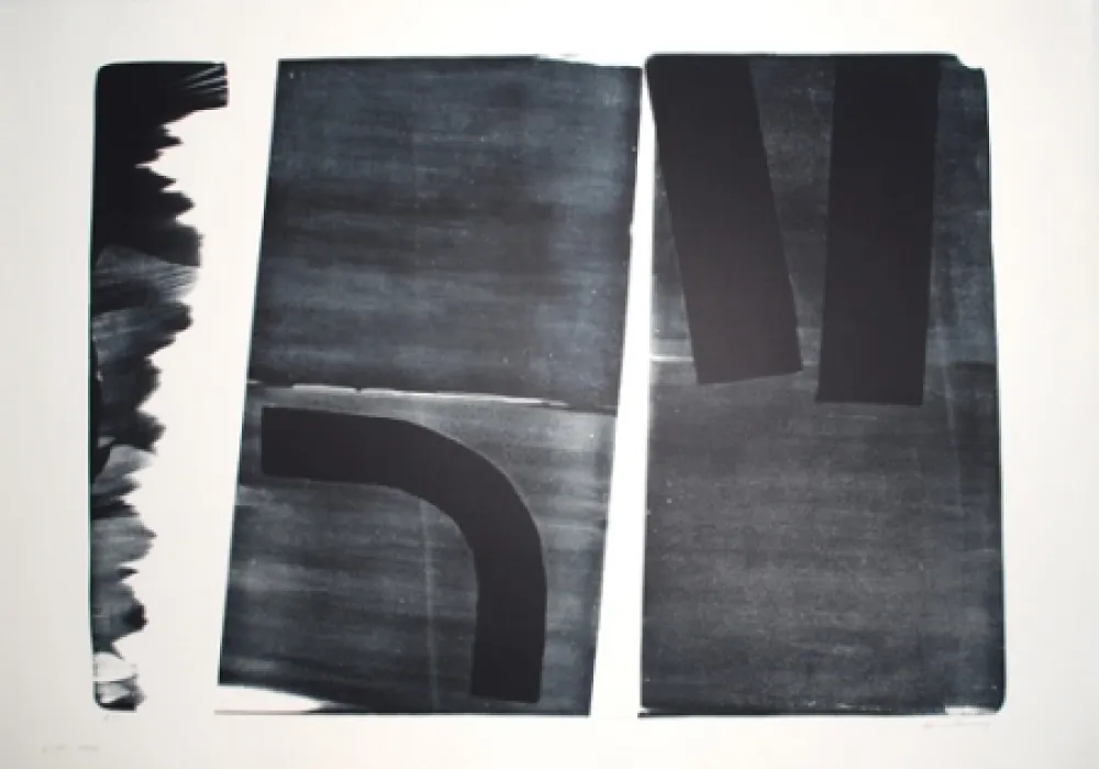 Litografía Hartung - L-15-1974 