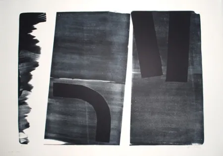 Litografía Hartung - L-15-1974 