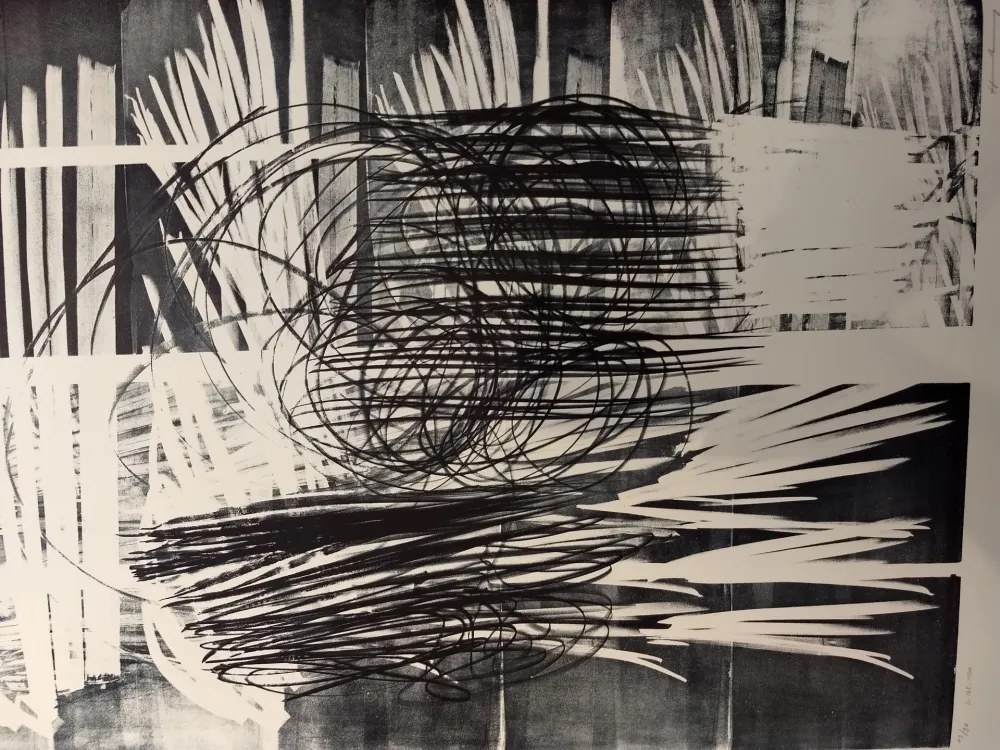 Litografía Hartung - L-16B