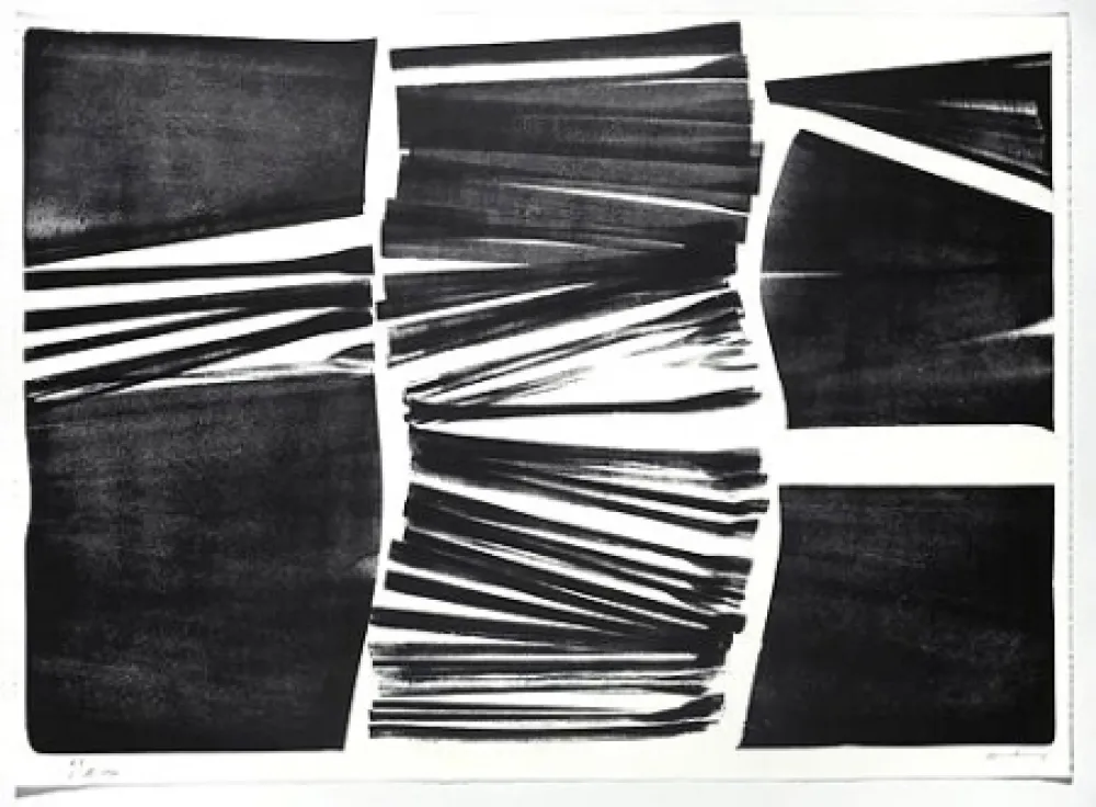 Litografía Hartung - L-18