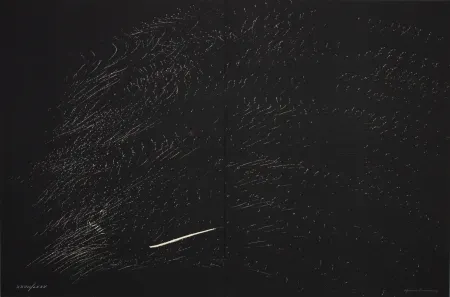 Litografía Hartung - L 1970 - 2