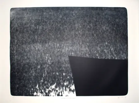 Linograbado Hartung - L-25 - Hommage à Eva Bergman