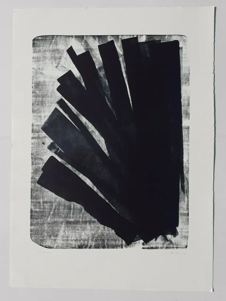 Litografía Hartung - L-58-1973