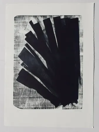 Litografía Hartung - L-58-1973