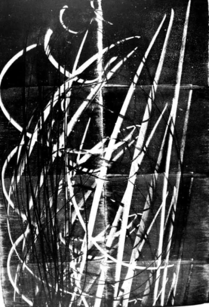 Litografía Hartung - L - 60