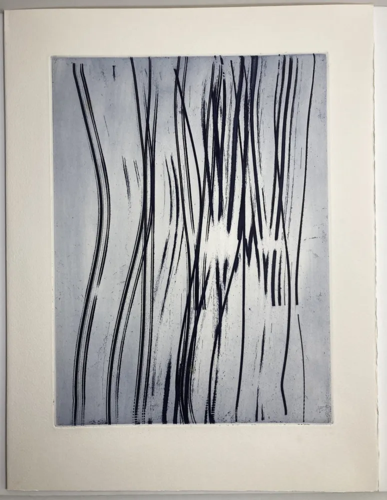 Aguafuerte Hartung - Les Élégies majeures, 1978 