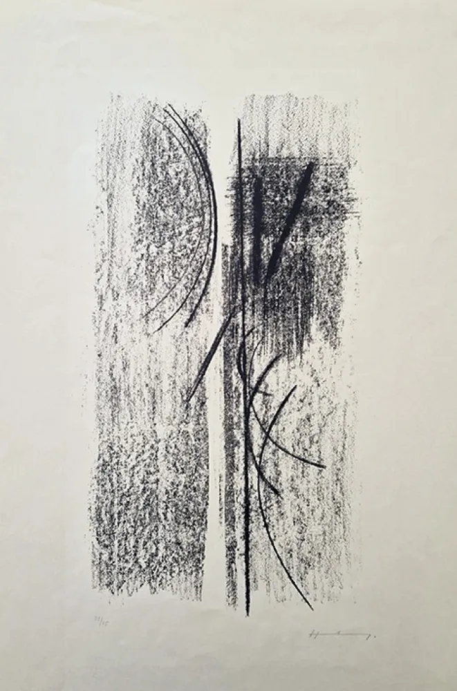 Litografía Hartung - Litho 84