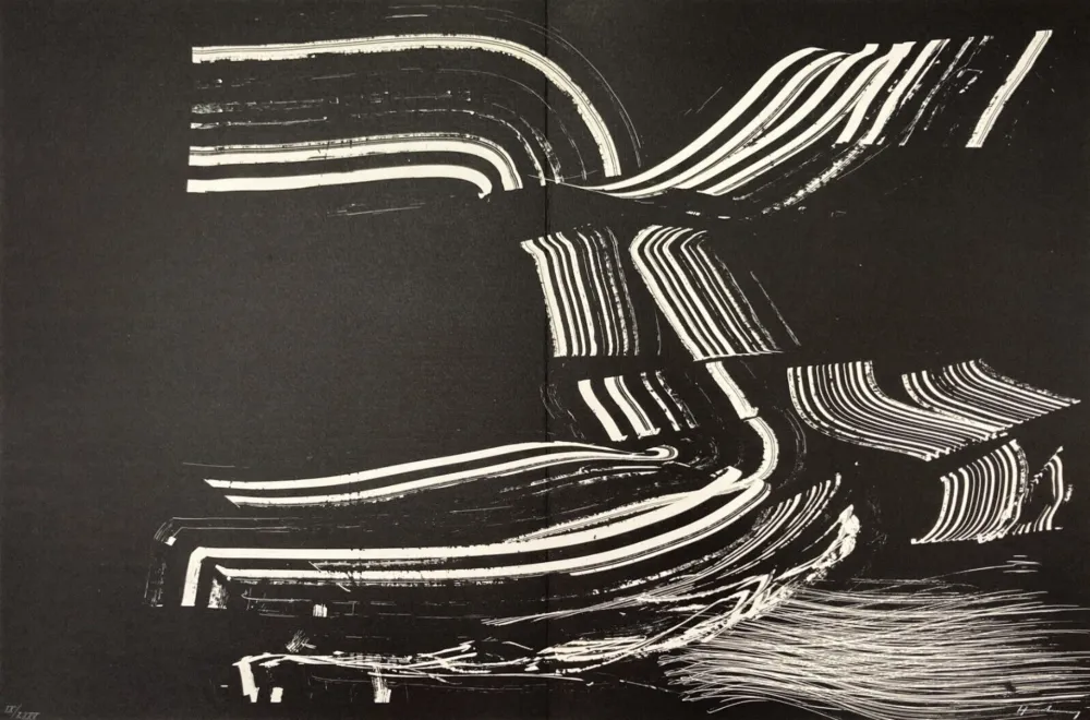 Litografía Hartung - Lithograph XII from Farandole