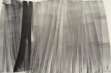 Litografía Hartung - Lithographie originale. Signée. 