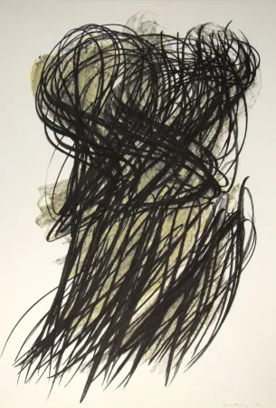 Litografía Hartung - Pastel P. 1960-166