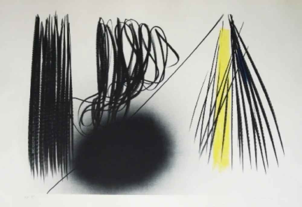 Litografía Hartung - Sans titre