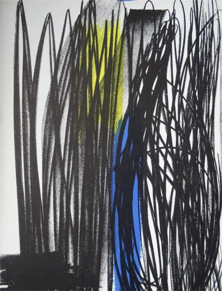 Litografía Hartung - Sans titre