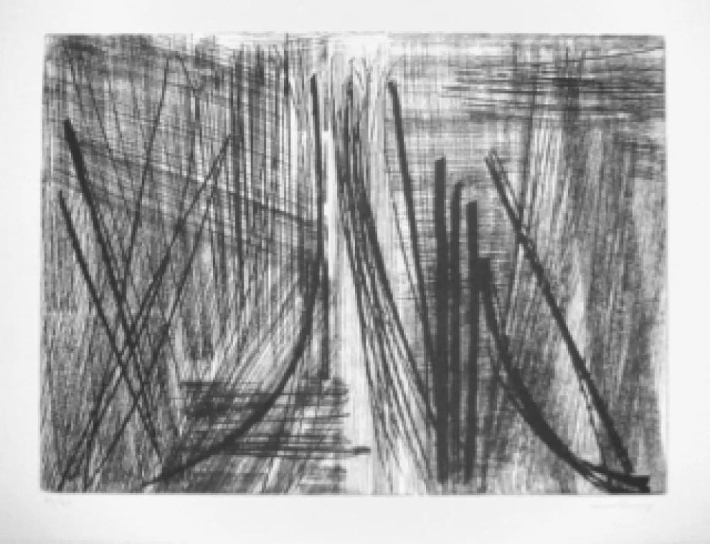 Grabado Hartung - Sans titre