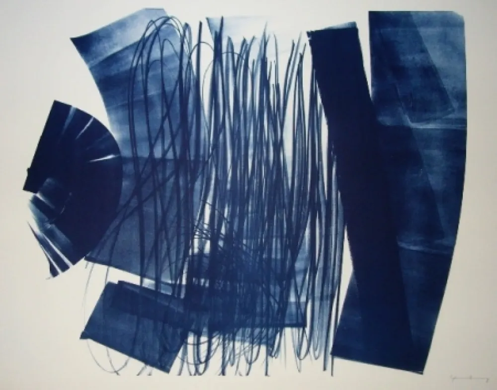 Litografía Hartung - Sans titre