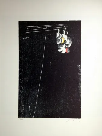 Grabado En Madera Hartung - S/T