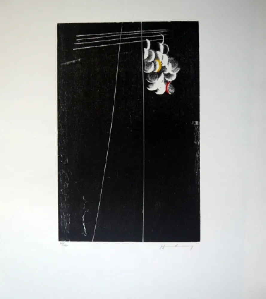 Grabado En Madera Hartung - S/T