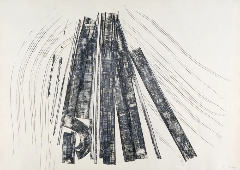 Aguafuerte Hartung - S.T.