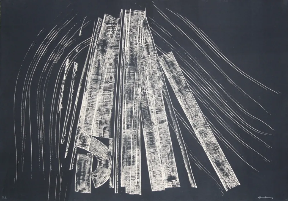 Aguafuerte Hartung - S.T.