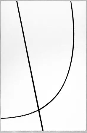 Litografía Hartung - Untitled,