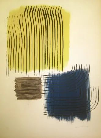 Litografía Hartung - Untitled