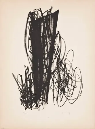 Litografía Hartung - Untitled