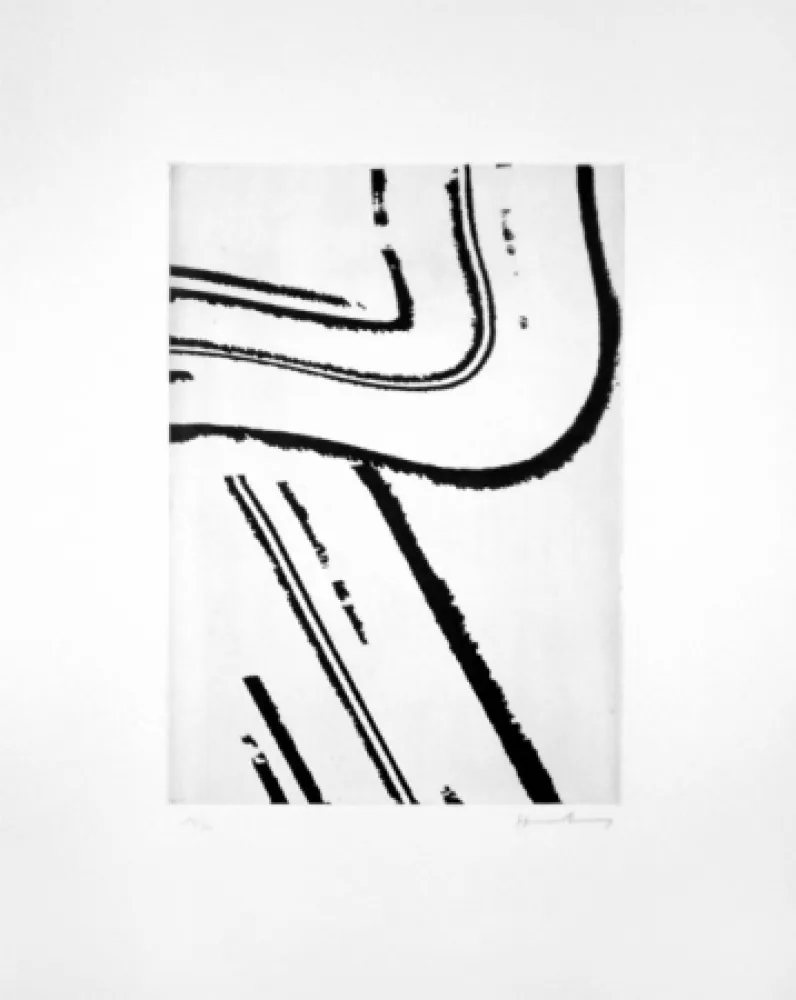 Aguafuerte Hartung - Untitled