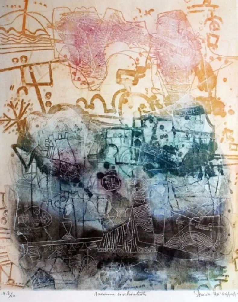 Aguafuerte Y Aguatinta Hasegawa - Ancienne civilisation