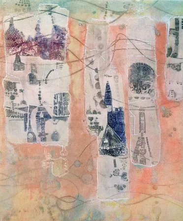 Grabado Hasegawa - AU cours de La vie 