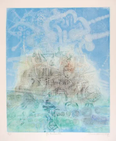 Aguafuerte Hasegawa - Ile enchantée