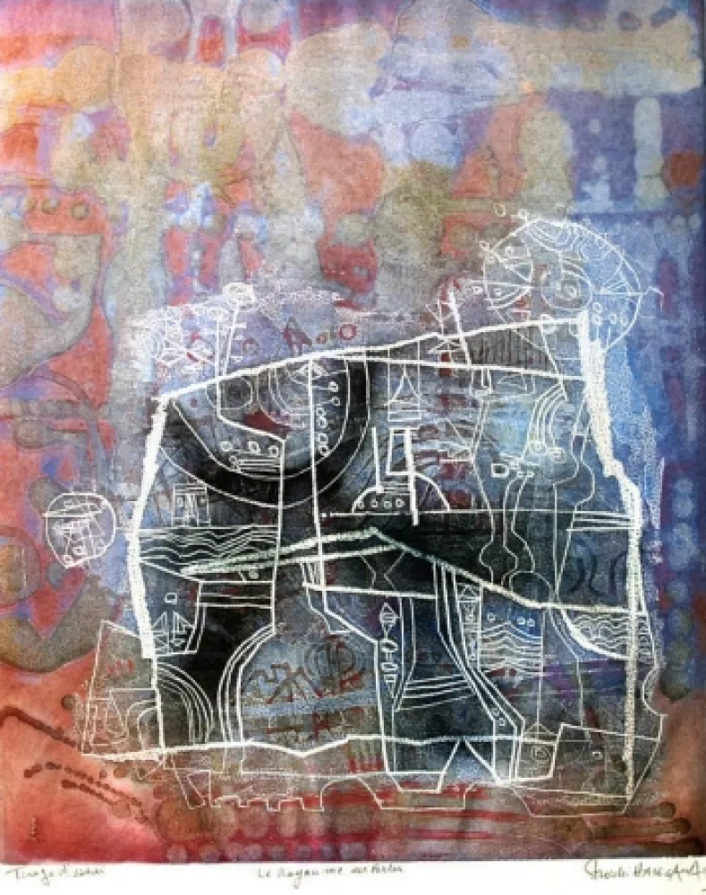 Aguafuerte Y Aguatinta Hasegawa - Le royaume des perles