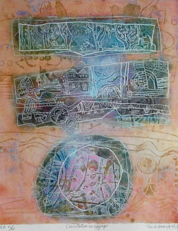 Grabado Hasegawa - L'Invitation au voyage 