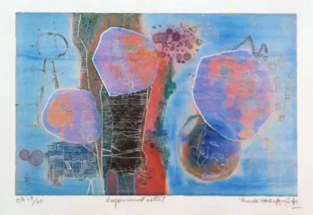 Grabado Hasegawa - Rayonnement Astral 