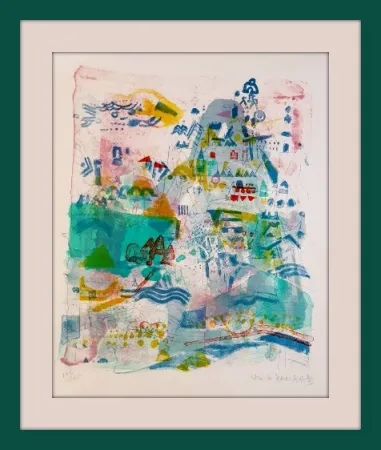 Litografía Hasegawa - Saint-Nazaire