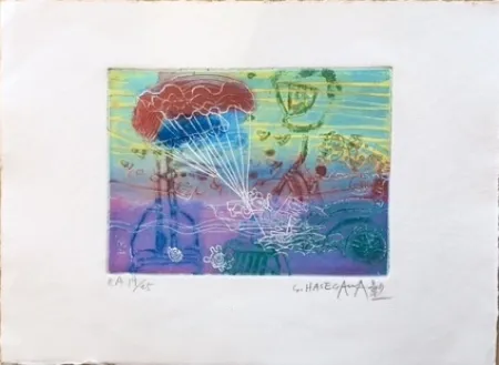 Grabado Hasegawa - Sans titre 