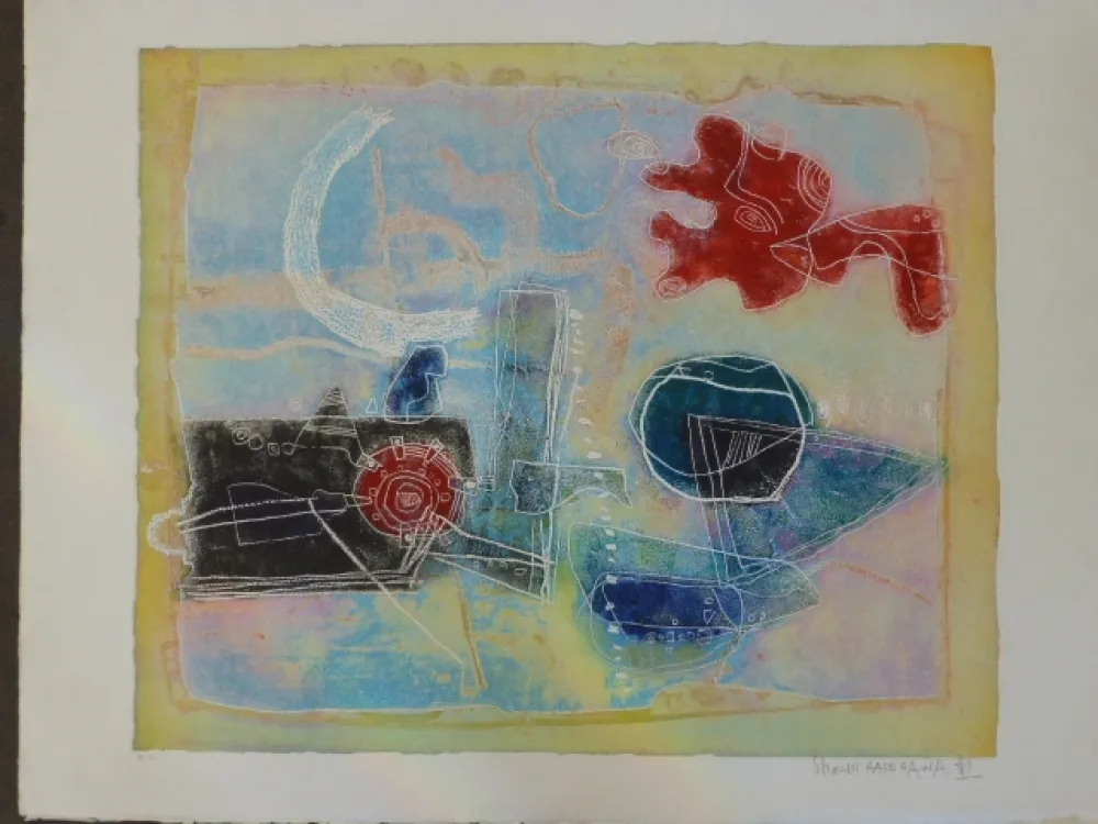 Grabado Hasegawa - Sans titre