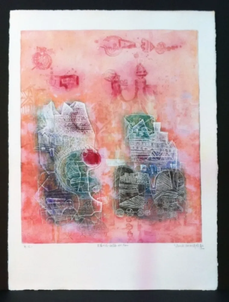 Aguafuerte Y Aguatinta Hasegawa - Vallée des rois